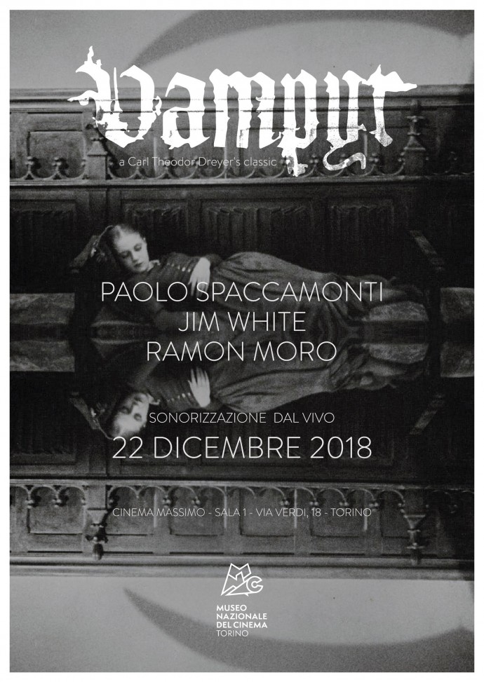 Spaccamonti/White/Moro: Vampyr - Il 22 dicembre 2018 al Cinema Massimo, Torino per Soundframes